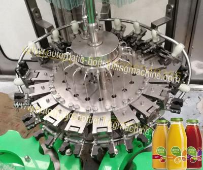 China Glass Bottle Rinsing Corking Beverage Filling Machine For Nectar , Wine , Alcoholic for sale