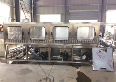 China 3.8KW Bottle Washing Filling Capping Machine / 20 Liter Jar Mineral Water Plant for sale