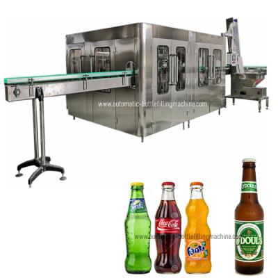 China Máquina de enchimento da soda da garrafa de vidro da CDD das cabeças 8000BPH 32 à venda