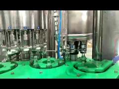 glass bottle water juice filling machine