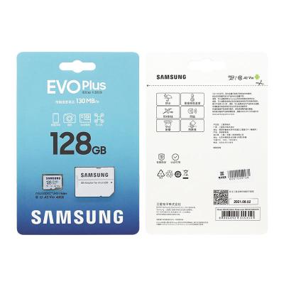 China Wholesale Mobile Phone 100% Authentic Samsung 32gb 64gb 128gb 256gb Tf Micro SD Flash Cards Evo Plus Class 10 U1 U3 Memory Card for sale