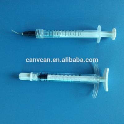 China beauty syringe/dental syringe 	Disposable Injection Syringe Injection & Puncture Instrument for sale