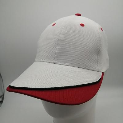 China High Quality Design Your Own 6 Panel Baseball Cap And Hat Polyester Fabric High Quality Sports Hats for sale