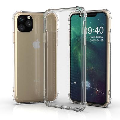 China Hot Selling Amazon Case Phone Case TPU Shockproof Silicone Crystal Case For Iphone Samsun Transparent Phone Case Factory Price for sale