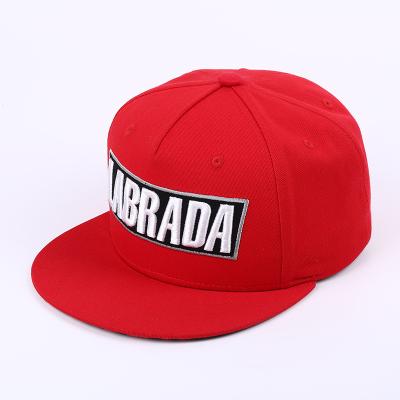 China Character Embroidery 3D Snapback Cap Hip Pop Cap High Quality Custom Popular Style for sale