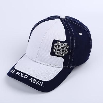 China Custom Logo Unisex 6 Panel Character Cotton Twill Sports Adjustable Baseball Caps Hat for sale