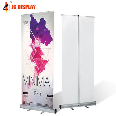 China Outdoor Advertising Poster 85X200 Large Free Standing Roll Banner Stand for sale