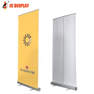 China Advertising Display Economic Aluminum Portable Retractable Banners Pull Up Display 200x200cm Roll Up Banner Stand for sale