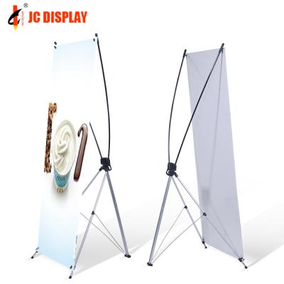 China PP/PVC/Knitted Polyester Portable Display X Stand Display Banner Outdoor Aluminum Wholesale for sale