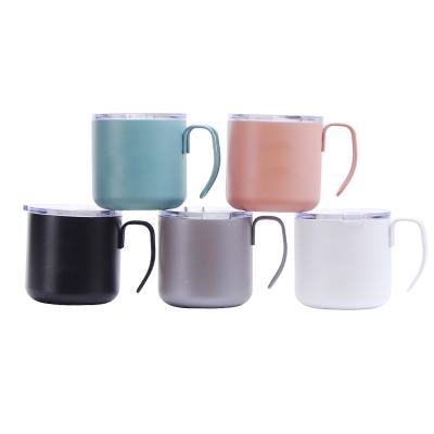 China Feiyou Amazon Hot Sale 350ml Double Wall Milk Tumbler Mug Stainless Steel Viable Custom Empty Sublimation Insulated Coffee Mugs for sale