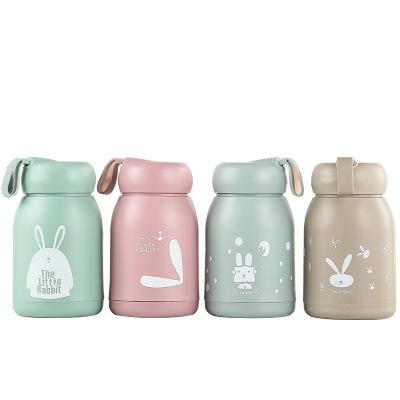 China 320ml Viable Custom Logo Mini Glass Water Bottle With Plastic Lid Wholesale for sale