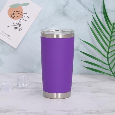 China Feiyou Sustainable Wholesale 20oz Insulated Double Wall Travel Mugs, Coffee Mugs Stainless Steel Tumbler for sale