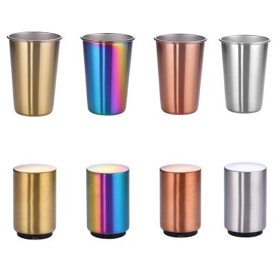 China Feiyou Amazon Viable Hot Sale Plain 12oz 304 Stainless Steel Metal Travel Beer Mugs Custom Insulated Mug for sale