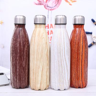 China Feiyou Eco-friendly Brand Designer Sustainable Cola Shape Vacuum Flask Stainless Steel Thermos Bottle 500ml for sale