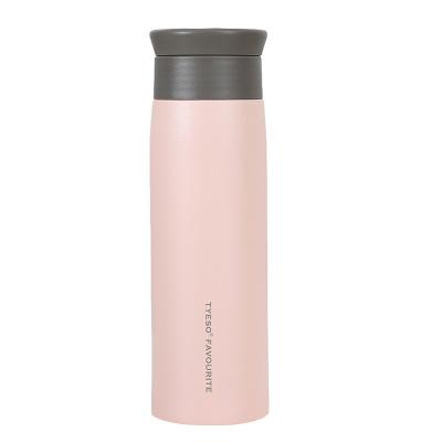 China Wholesale 350ml/500ml double layer vacuum flask PORTABLE stainless steel termos 500ml insulated bottle for sale