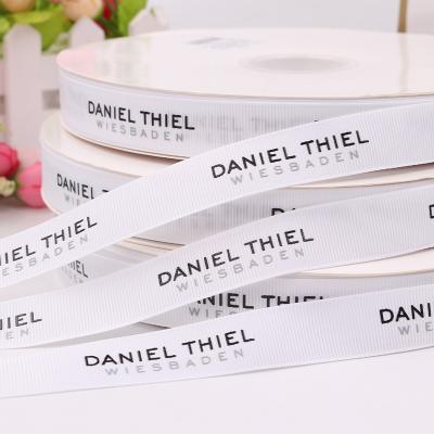 China Like Picture Wholesale Custom Logo Ribbon Decoration Gift Packing Wrapping Polyester Prints Satin Ribbons for sale