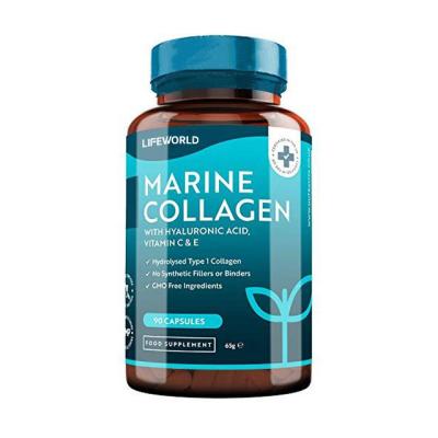 China Glutathion Collageen Capsule Supplementen, Vitamine C Marine Collagen Peptide Capsule Te koop