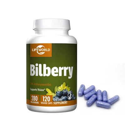 China Bilberry Extract Lutein Vitamin Supplement Capsule For Teenagers Eye Vision Health for sale