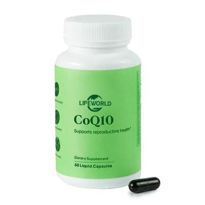 China Dietary Supplement COQ10 With PQQ For Heart Health Anti Fatigue Improve Fertility Health Coenzyme Q10 Soft Capsules for sale