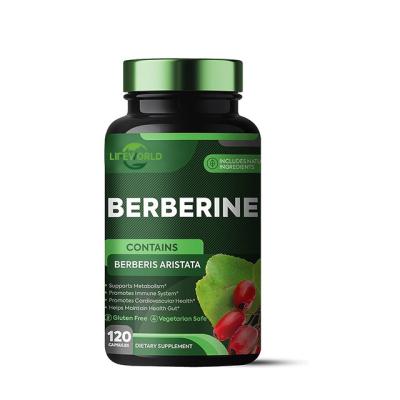 China Metabolic Support Herbal Health Supplement , Berberine Hydrochloride 500 Mg Capsules for sale