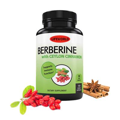 China Metabolic Harmony Berberine Hydrochloride Capsules Supplement Plus Coptis Roots for sale