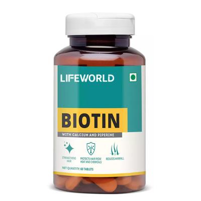 China OEM Suplementos capilares femininos com Vitamina H Biotina Vitamina B7 à venda