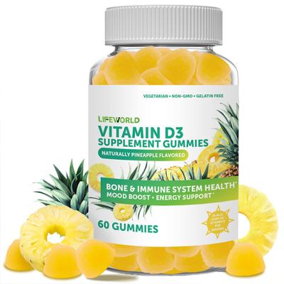 China Apoyo óseo para niños gomitas multivitamínicas con vitamina K2 y 1000 UI de vitamina D3 en venta