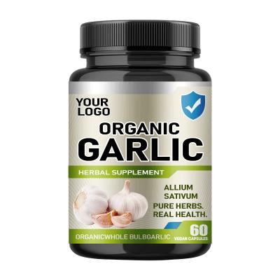 China OEM Private Label Immune System Support Garlic Capsules Supplement For Enhance immune,Heart health for sale