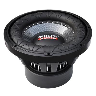 China DIBEISI wholesale car audio powered subwoofer 10 12 15 inch car speaker woofer car subwoofer sub 12 15 inch for sale