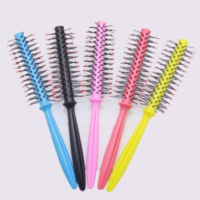 China Salon Women Man Girls Roll Hair Round Beauty Makeup Salon Styling Tools Hair Comb for sale