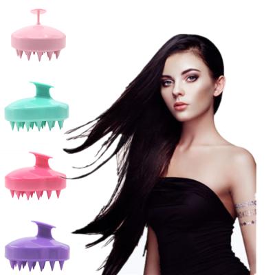 China Massager Shower Head Hair Comb Silicone Scalp Shampoo Waterproof Massage Washing Brush for sale