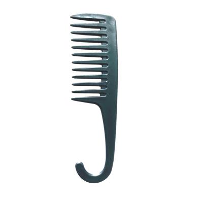 China Home Brede Haak Kam Styling Tool Kapper Kam Haar Kam|Haar Accessory Zwart for sale