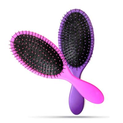 China Custom Hair Comb Detangling Brush Effective Detangler Hair Brush For Women HAIR0004 for sale