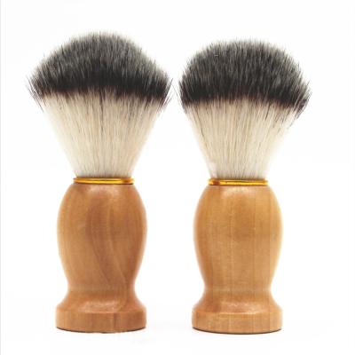 China Wooden Handle Material Shaving Brush Bristle Beard Cleaning Brush for sale