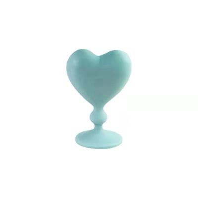 China Solid Wax/Soy Paraffin/Natural Soy Wax Heart Shaped Scented Candle Palm Wax 7.76oz For Love/Valentine's Day, Vegan Respectful Romantic Candle, Custom Scented Candle for sale