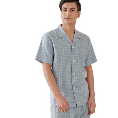 China Men's and Women's Breathable Home Wear Couples Pajamas Manufacturers Custom Processing Supply for sale