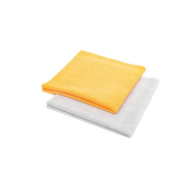 China 100% Premium Split Microfiber Edgeless Bead Weave Auto Detailing Microfiber Towel for sale