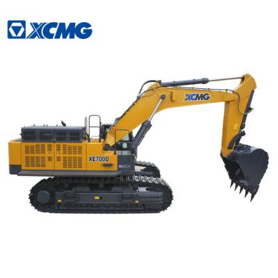 China XCMG 70 ton Hydraulic Crawler Crane 4.6 cbm XE700D Large Mining Excavator Price en venta