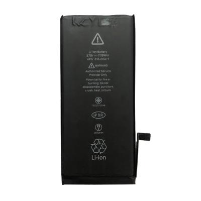 China Cell Phone High Performance Lithium Battery Manufacturers Mobile Phone Battery For Iphone XR for sale