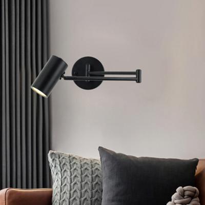 China Nordic simple modern post-modern modern simple shake wall folding reading study personality personality long arm wall lamp for sale