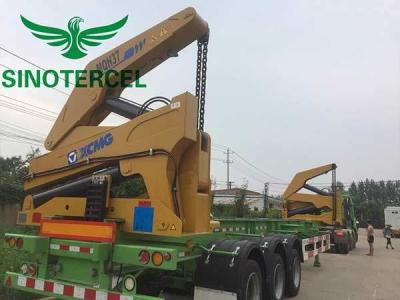 China 3 Achsen Semi-Seitenlifter Anhänger 40 Fuß Container Seitenlifter zu verkaufen