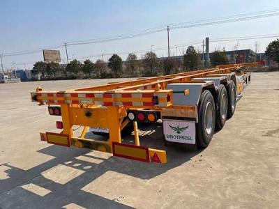 China 40 Feet Skeletal Semi Trailer 30ton 3 Axles Semi Trailer for sale