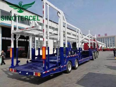 China 80000 kg Car Carrier Semi Trailer Car Hauler Trailer Voor Semi Truck Te koop