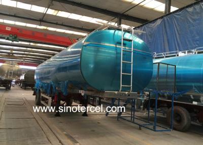 China Semi Vac Trailer Fuel Tank Semi Trailer With Customized Logo for sale