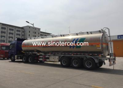 China Semi Trailer Fuel Tank 35CBM tank Semi Trailer for sale