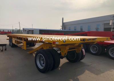 China Flatbed Full Tilt Car Trailer 11.00r20 Tire Tilt Bed Trailers for sale