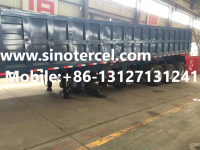 China Steel Transportation Semi Tipper Truck 6 Axle Semi Tipper Trailer for sale