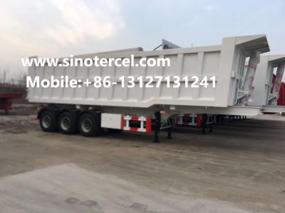 China 3 Axle Tipper Semi Trailer 40-60 Tons For Mining for sale