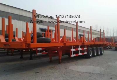 China High Capacity Heavy Duty Timber Transport Semi Trailers for sale