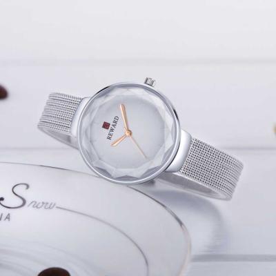 China Analog Watch Mesh Band Waterproof Wrist Watches Quartz Women Watches Sky Waterproof Luxury Dial For Ladies for sale